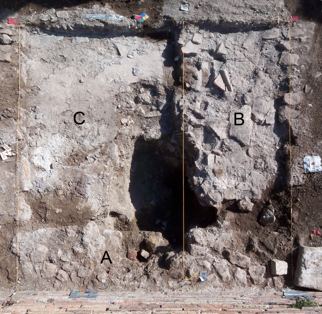 mortar stratigraphy